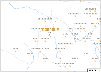 map of Dandole