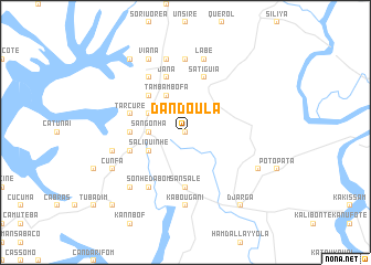 map of Dandoula