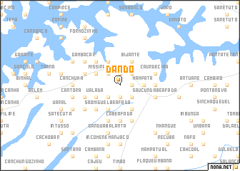 map of Dando