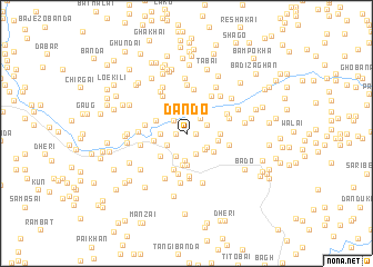 map of Dando
