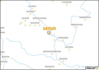 map of Dandri