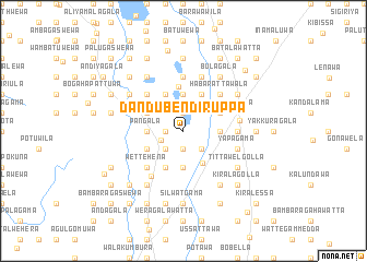 map of Dandubendiruppa