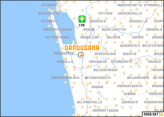 map of Dandugama