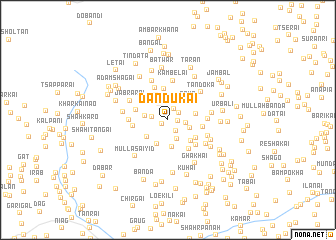map of Dandukai