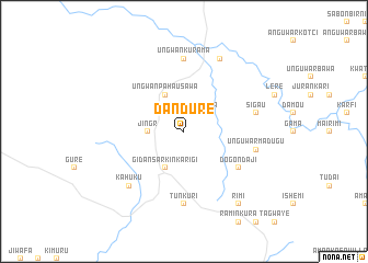 map of Dandure