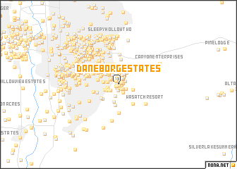 map of Daneborg Estates