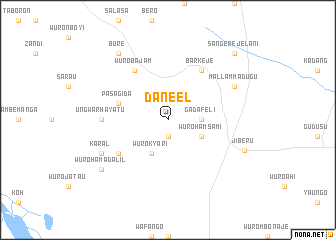 map of Daneel