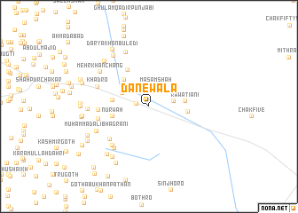 map of Dānewāla