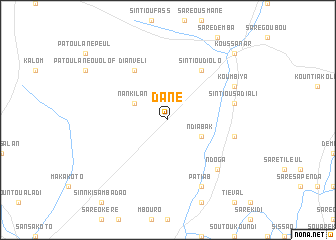 map of Dané