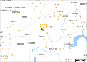 map of Dane