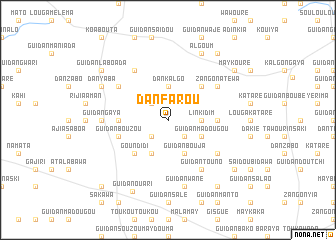 map of Dan Farou
