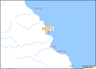 map of Danfu