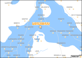 map of Dangabissi