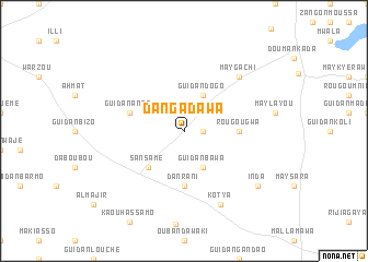 map of Dan Gadawa