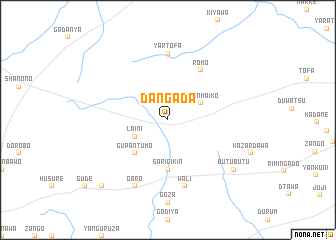 map of Dan Gada