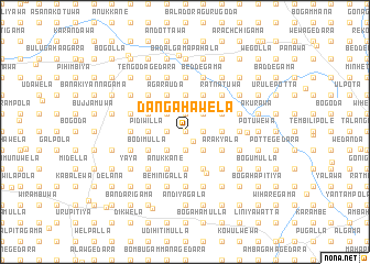 map of Dangahawela