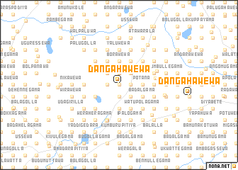 map of Dangahawewa