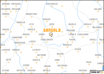 map of Dangala