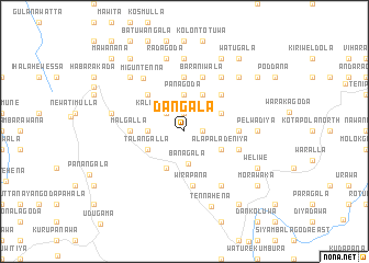 map of Dangala