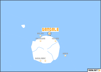 map of Dangale