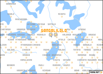 map of Dangalilo