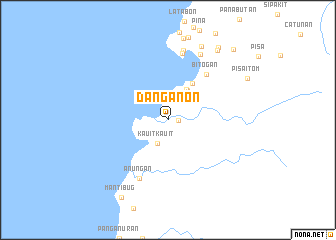 map of Danganon