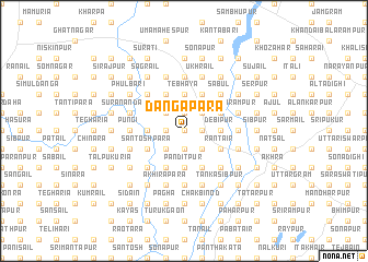 map of Dāngāpāra