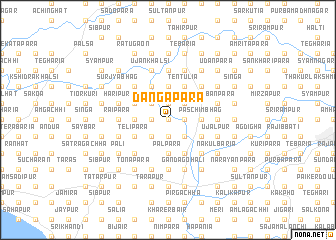 map of Dāngāpāra