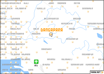 map of Dāngāpāra