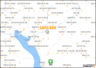 map of Dangara