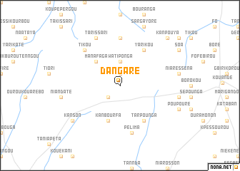 map of Dangaré