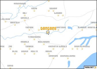 map of Dangaré