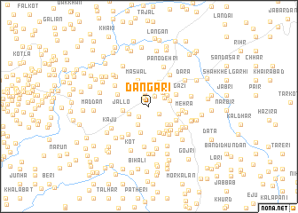 map of Dāngari
