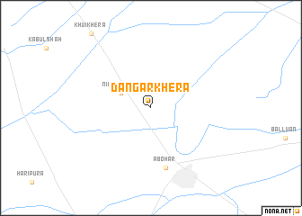 map of Dangar Khera