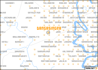 map of Dānga Singra