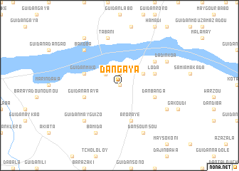 map of Dan Gaya