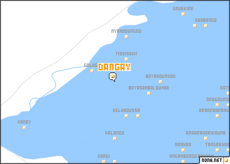 map of Dangay