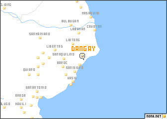 map of Dangay