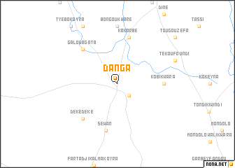 map of Danga