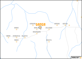 map of Danga