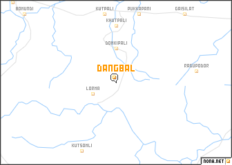 map of Dangbal