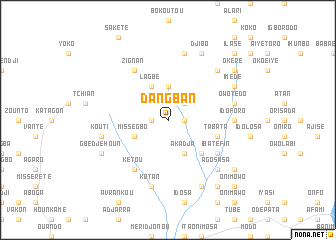 map of Dangban