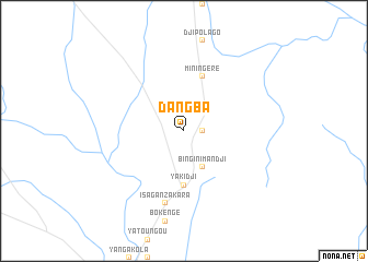 map of Dangba