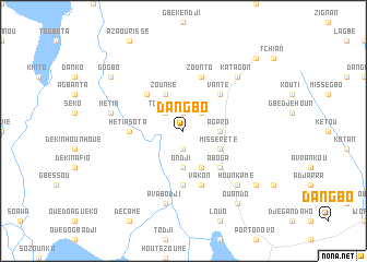 map of Dangbo