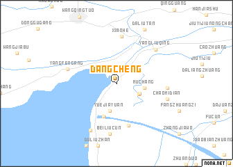 map of Dangcheng