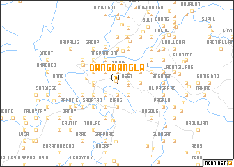 map of Dangdangla