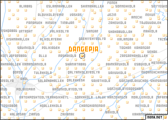map of Dangepīā