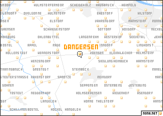 map of Dangersen