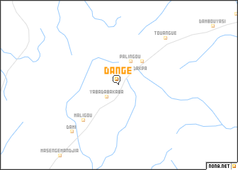 map of Dangé