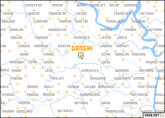 map of Da Nghi